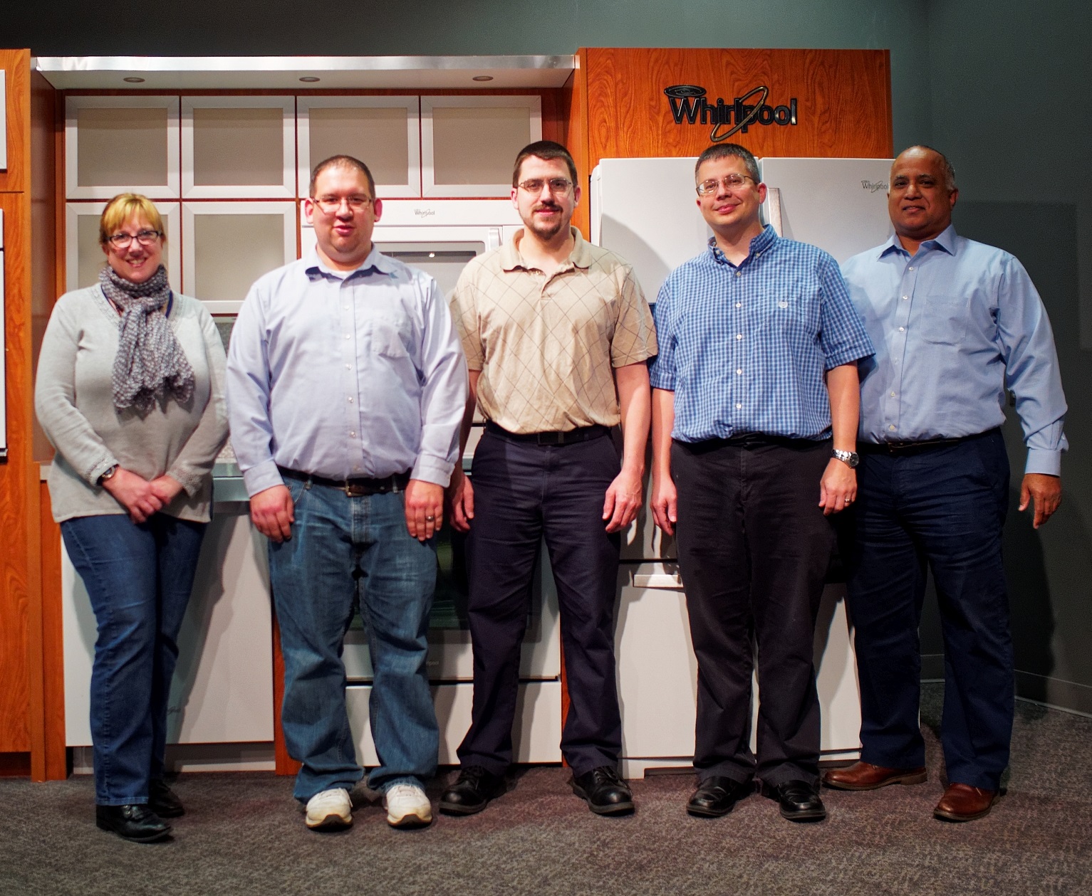 Whirlpool Caterpillar team